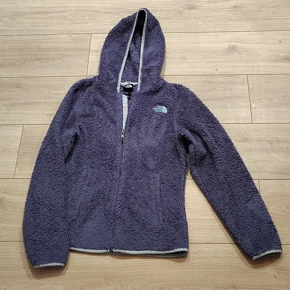 The North Face Purple Teddy Jacket, Sherpa Ladies Jacket, Size X-Small - Picture 1 of 7